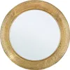 Spiegel Adara 80 x 80 x 11 cm Stahl Gold Produktbild-Vorschau 1