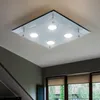 LED Deckenleuchte, 4 flammig, Chrom, Glas, L 34cm, 2er Set Produktbild-Vorschau 11