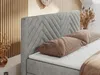 MKS MEBLE Boxspringbett 180x200 mit Bettkasten Matratze H3 Produktbild-Vorschau 3