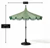 Parasol Mica Decorations Kelly avec sac de transport - Voir les images du produit 3