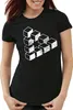 style3 Sheldon Cube Damen T-Shirt dreieck escher, Produktbild-Vorschau 1