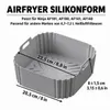 Airfryer Zubehör Set Silikon, 22.5cm Silikonform mit 2 Produktbild-Vorschau 3