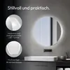 Zrkadlová skrinka s osvetlením Talos Silver Picasso Style Anteprima dell’immagine prodotto 15