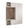 Vestiaire Aria 4 190 cm Cachemire Rembourré Taupe Voir les images du produit 2