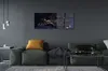 Glasbilder 125x50 Wandkunst Licht Himmel Karte Produktbild-Vorschau 4