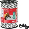 Weidezaunseil TopLine Plus TriCOND weiß/schwarz 6 mm, 0,429 Produktbild-Vorschau 1