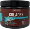 A close-up of a jar of Skoczylas Kolagen with Vitamin C, featuring an illustration of a cod fish. Náhled obrázku produktu