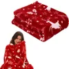 Weihnachtsdecke 130x170 cm – Kuschelige Tagesdecke für Bett & Sofa – Warme Weihnachtsdecke Produktbild-Vorschau