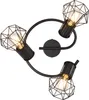 GLOBO 54017-3, Černá, Kov, IP20, I, E27, LED Náhled obrázku produktu 3