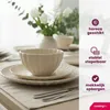 Cookinglife Servizio da tavola Cardida Beige 18 pezzi / 6 Anteprima dell’immagine prodotto 4