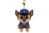 A plush toy keychain of the character Chase from Paw Patrol. Náhled obrázku produktu