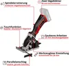 Einhell Akku-Mini-Handkreissäge TE-CS 18/89 Li Solo Produktbild-Vorschau 3