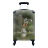 MuchoWow® Koffer Handgepäck Trolley Rollkoffer Kleine Produktbild-Vorschau 1
