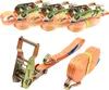 4x Profi Ratschen Spanngurt Spanngurte Zurrgurt 2-tlg 5m Produktbild-Vorschau 1