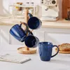 VANCASSO Becher Set, 4-tlg Steingut Tassen, 480ml Produktbild-Vorschau 8