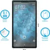 4er-Pack PhoneNatic Displayschutzfolien klar  kompatibel Produktbild-Vorschau 2