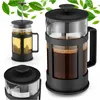 PICHE À CAFÉ, THÉ ET INFUSIONS, 1 L (1000 ml), EN VERRE, Voir les images du produit 1