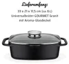 Sartén universal GSW Gourmet GRANIT, 33x21 cm, aluminio, Vista previa de la imagen del producto 7