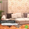 3D-Wandpaneele PVC | Holzoptik | Gebleichter Holzbalken - 1 Produktbild-Vorschau 2