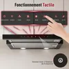 LEVIVO A+++ Hotte plate 60cm à recyclage d'air & évacuation Voir les images du produit 3