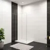 Duschspa Walk-In Dusche 80x200cm Duschwand Glanzverchromt Produktbild-Vorschau 2