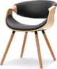 Designová jídelní židle SAROLTA - dub / černá Náhled obrázku produktu 1