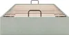 vidaXL Ottoman-Bett ohne Matratze Hellgrau 90x200 cm Samt Produktbild-Vorschau 6