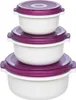 EMSA Mikrowellentopfset Micro Family 0,5/1/1,5 l Produktbild-Vorschau 1