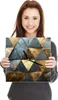 Wanduhr aus Glas mit Motiv Geometrische Wandkunst- 30 x 30 Produktbild-Vorschau 4