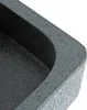 Waschbecken Naturstein Basalt ca. 45x30x15 cm Waschtisch Produktbild-Vorschau 2