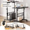 Dripex Bureau réglable en hauteur 80x40cm, table Voir les images du produit 4