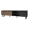 MODFU TV-Schrank Lowboard mit schwarzer Marmoroptik für Produktbild-Vorschau 8