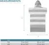 JEMIDI Badeponcho Damen Herren - Schnelltrocknender Surf Produktbild-Vorschau 5
