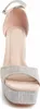 Sandalo Montevita con tacco Festsand7 Grigio Anteprima dell’immagine prodotto 4