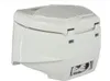 A white deep fryer with a ribbed lid is shown against a white background. Anteprima dell’immagine prodotto