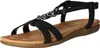 girlZ onlY Kinder-Mädchen-Sandalette Schwarz, Produktbild-Vorschau 1