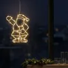 Immagine LED per finestra con doppio timer - Babbo Natale - Anteprima dell’immagine prodotto 3