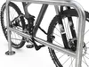 Fahrrad Anlehnbügel mit Knierohr 9210 | Stahl zn | Produktbild-Vorschau 3