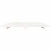 VidaXL 824564, Weiß, 120 cm, 2 m, 5 cm, 1200 x 2000 mm, 1 Produktbild-Vorschau 5