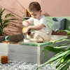 MUDDY BUDDY® Sandkasten „Cozy House“ warmgrau - eukaplyptus Produktbild-Vorschau 3