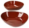 2x Servierschale Marron Taste 1,3L Deko-Schüssel große Bowl Produktbild-Vorschau 1