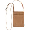 A brown crossbody bag is shown against a white background. Produktbild-Vorschau
