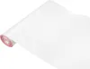 A roll of white matte contact paper, partially unrolled, against a white background. The inner core of the roll is visible and appears to be pink. Produktbild-Vorschau