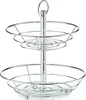 Zeller Obst-Etagere, 2-lagig, Metall verchromt - Ø26x29; Produktbild-Vorschau 3