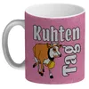 Kuhten Tag Glitzer-Kaffeebecher in pink mit Kuh zum Thema Produktbild-Vorschau 2