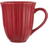IB Laursen MYNTE Becher Rillen Rot STRAWBERRY Keramik Produktbild-Vorschau 1