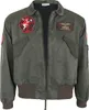 Bomberjacke von Maverick | Pete Mitchell Militär Jacke | Produktbild-Vorschau 1