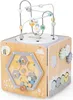 Grand cube d'activité en bois avec boucle de motricité et Voir les images du produit 8