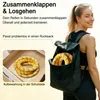 Hula Hoop Reifen Erwachsene 1,5 kg, Faltbarer Fitness Produktbild-Vorschau 6