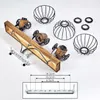 Cotes »Cotes« Deckenlampe, Holz/Metall, Braun/Schwarz Produktbild-Vorschau 5